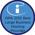 ISPA 2012 Winner Best Large Business Hosting Provider